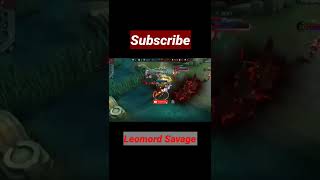 Leomord Savage | Top Global Leomord | Leomord MobileLegends