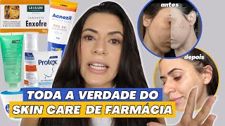 Rotina de Skin Care completa e Baratinha com produtos de farmácia - Guia prático: Funciona mesmo?