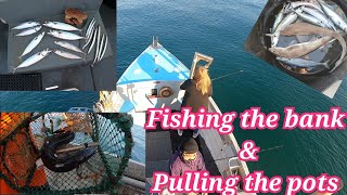 ROD FISHING & doing the lobster pots