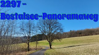 2297 - Bostalsee-Panoramaweg | #wandern #hiking #wanderblog #saarnahebergland #shorts