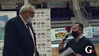 BASKET Serie B. Post gara Virtus Pozzuoli - Real Sebastiani Rieti. Intervista a Domenico Zampolini