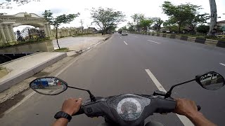 Sambungan Video kemarin... Arah jalan menuju kecamatan Sungai Tabuk Kabupaten Banjar Martapura