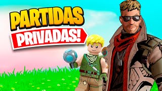 PARTIDAS PRIVADAS FORTNITE en directo AHORA (BATALLAS DE OUTFIT) jugando en vivo con premios