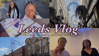 LEEDS VLOG: exploring the city, shopping, little q&a sesh *we got lost* |💕