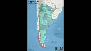 Dónde se encuentra Argentina en el continente americano? #argentina