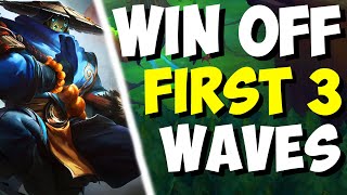 CHALLENGER JAX FIRST 3 WAVES GUIDE | How to Win Lane Early