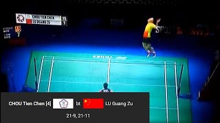 DAIHATSU YONEX Japan Open 2022:  CHOU Tien Chen vs LU Guang Zu