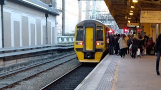 Trains at Cardiff Central 6/1/24