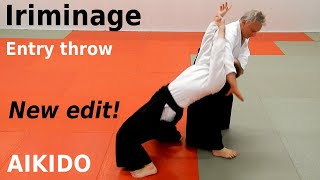 Aikido technique IRIMINAGE against some grabs and strikes, by Stefan Stenudd