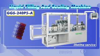 GGS-240P5-A Ampoule Filling Sealing Machine Olive Oil Filling Machine