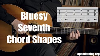 Seventh Chord Shapes | Blues In Open D