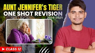 Aunt Jennifer's tiger !! oneshot detaild hindi !! #fillamingoclass12 #auntjennifertiger #class12