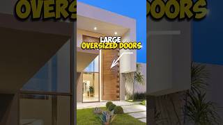 Trend: LARGE, Oversized doors #interiordesign