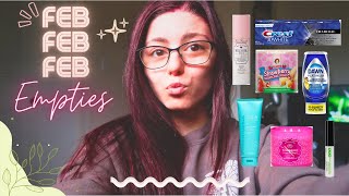 February Empties | Let's Talk Trash