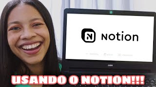 O NOTION mudou a minha VIDA | Amanda Karolayne