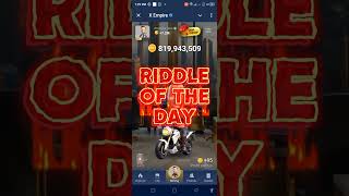 X Empire | Rebus of the day | Riddle of the day | SEPTEMBER 5, 2024 | #xempire #xempireairdrop