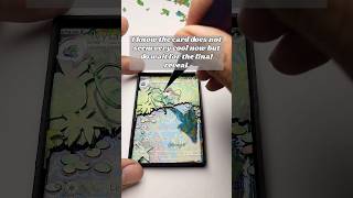 making of a 3D card part 1 #tutorial #pokemon #pokemontcg