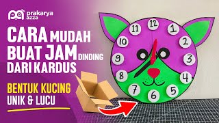 Jam Dinding Dari Kardus