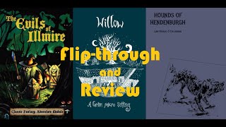 3 Small Hexcrawl Adventure Settings for OSR RPGs - Flip-Through and Review