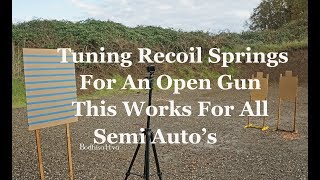 Tuning Open Gun Recoil Springs USPSA