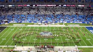 2012 Belk Bowl: University of Cincinnati Bearcat Band Halftime Show