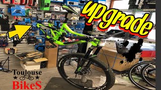 Upgrade #1 Du Giant Trance 4 ( passage en mono plateau )