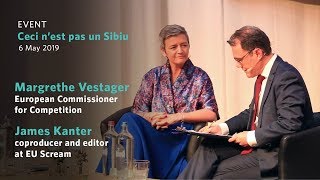 Conversation with Margrethe Vestager | Ceci n’est pas un Sibiu