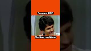 Dumpster FIRE!   #thenewlywedgame #gameshows #funny #1970s #comedy #funnycomedy #comedyshorts