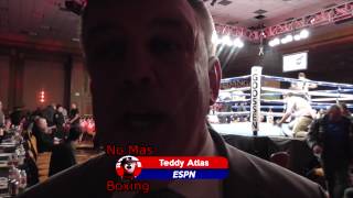 Teddy Atlas talks Escandon/Cave Goossen Mayweather Pacquiao