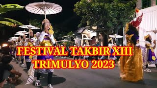 Festival Takbir Trimulyo XIII Gema Takbir Kokohkan Persatuan dan Toleransi