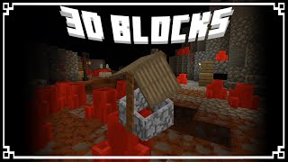 Dungeons Bedrock BETA 1.1 3D blocks testing