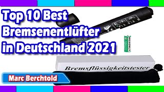 Top 10 Best Bremsenentlüfter in Deutschland 2021