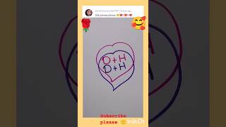 cute name 🥰🥰/choose your Frist letter D+H#shortvideo /short/alphabet 🔤❤️/Rama 04