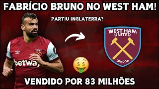 URGENTE! FLAMENGO ACERTA A VENDA DE FABRÍCIO BRUNO AO WEST HAM, TIME DE LUCAS PAQUETÁ