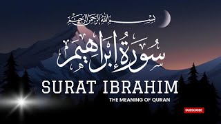 Surah Ibrahim Tilawat | Quran Chapter No:-014 | (Ibrahim''Abraham) | 52 Verses | #IBRAHIM