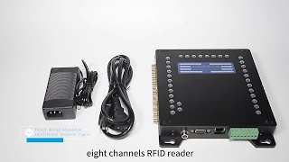 Jietong 32 Ports Impinj R2000 Chip UHF RFID Fixed Reader For 24 Hours Self -service Library JT-932