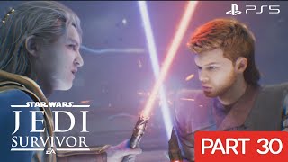 STAR WARS JEDI SURVIVOR PS5 WALKTHROUGH | PART 30 | DAGAN GERA'S LAST STAND