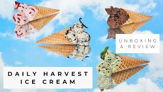 Daily Harvest Scoops Ice Cream Unboxing & Review