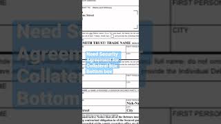 Example of UCC-1 filing.  Full video has Free template.  #ucc-1 #howto #securedpartycreditor