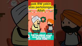 PARA PENCARI TUHAN pak rw yakin atas pertolongan allah #shorts #animasiislami #tweencraft