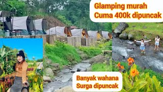 Glamping Agrowisata Gunung Mas | glamping murah di puncak