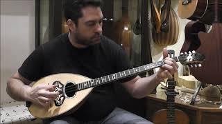 Pre-war model bouzouki made by Tasos. Improvisation Kleodimos