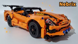 Compatible LEGO Technic 42093 Chevrolet Corvette ZR1 ⚡️ 호환레고 테크닉 쉐보레 콜벳 ZR1 - Minute Review