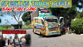 SPESIALIS TRUK REGITA Bawa Cabe Siang||Ngeblong Kiri!!!