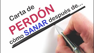 Carta de Perdón y dejar ir | Alexander Cruzalegui