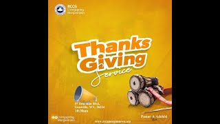 SUNDAY SERVICE || THANKSGIVING SERVICE || 11/03/2024