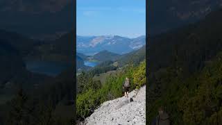 "Kaiserkrone" hike with view on the Hinterstein lake