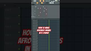 HOW TO MAKE AFROBEAT DRUMS IN FL 20 #afrobeats #afropop #drums #flstudio #producer #beats #howto