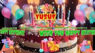 YUSUF, Happy Birthday Song//happy birthday to you