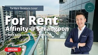 Affinity @ Serangoon | 3 Bed 3 Bath 1152sqft | Home Tour